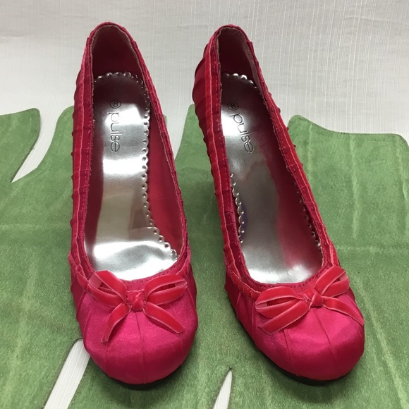 Pulse Shoes - Pulse New Darling Hot Pink Color Heels